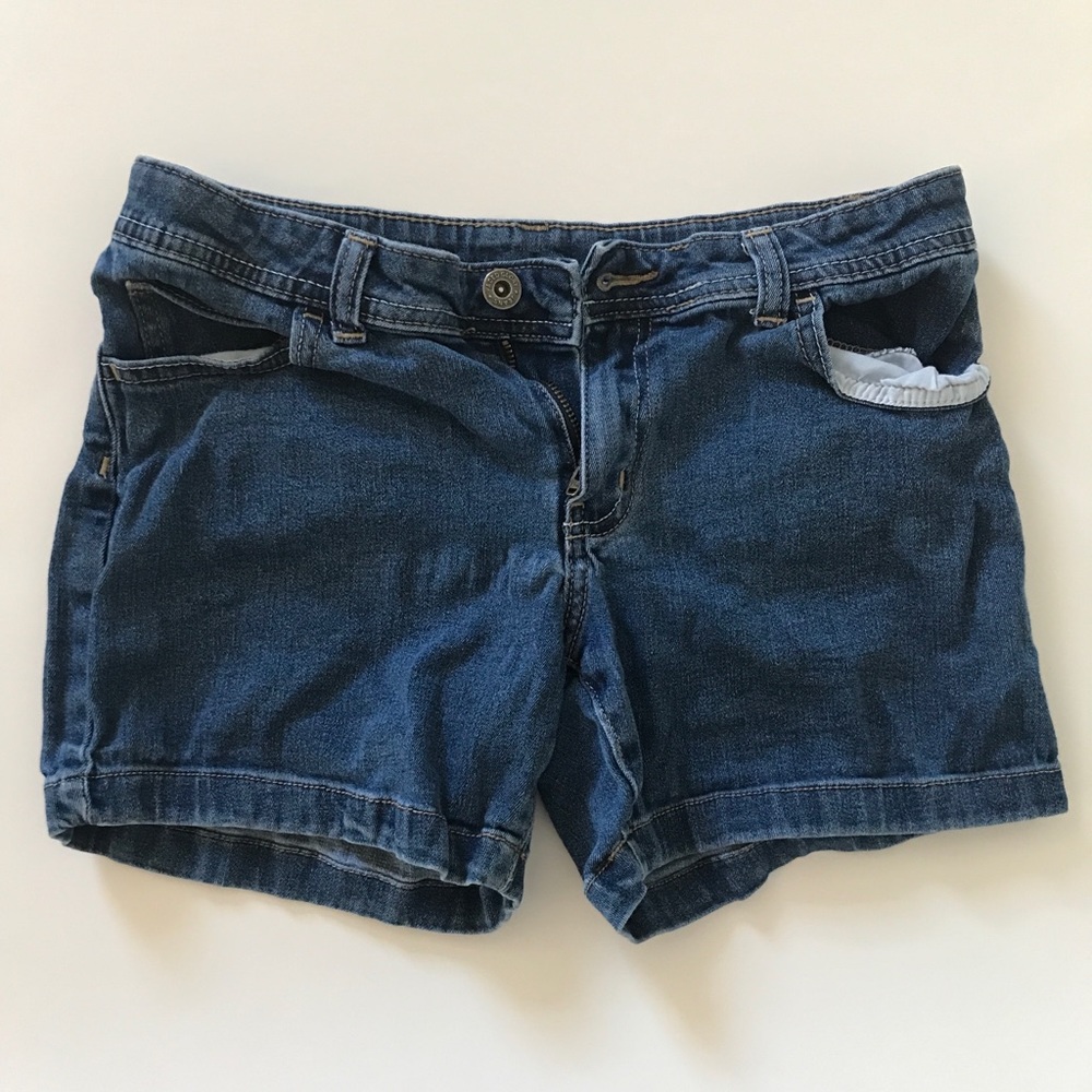 faded glory denim shorts